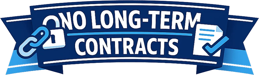 No long-term contracts